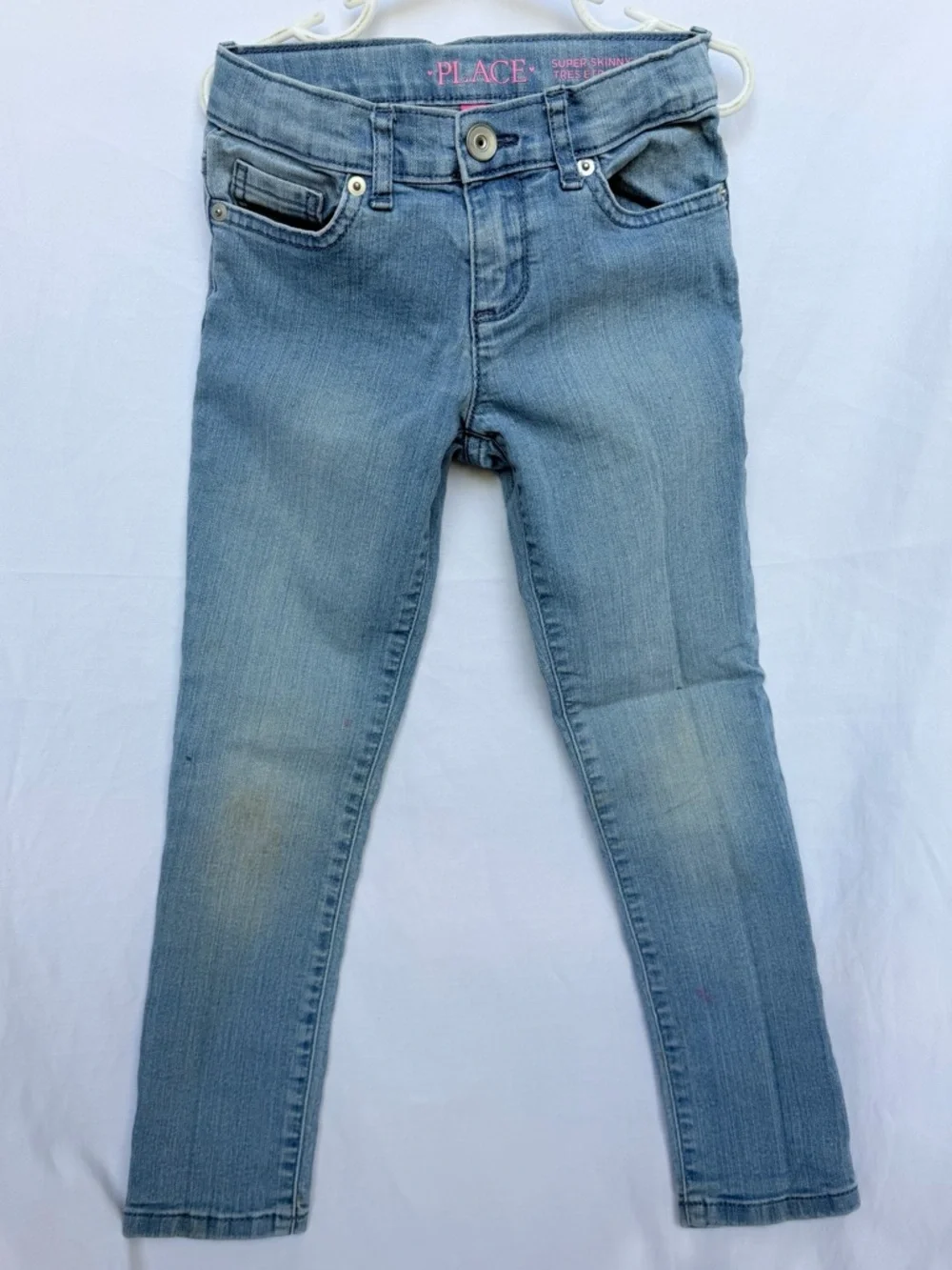 The Children's Place Girls' Faded Blue Skinny Jeans